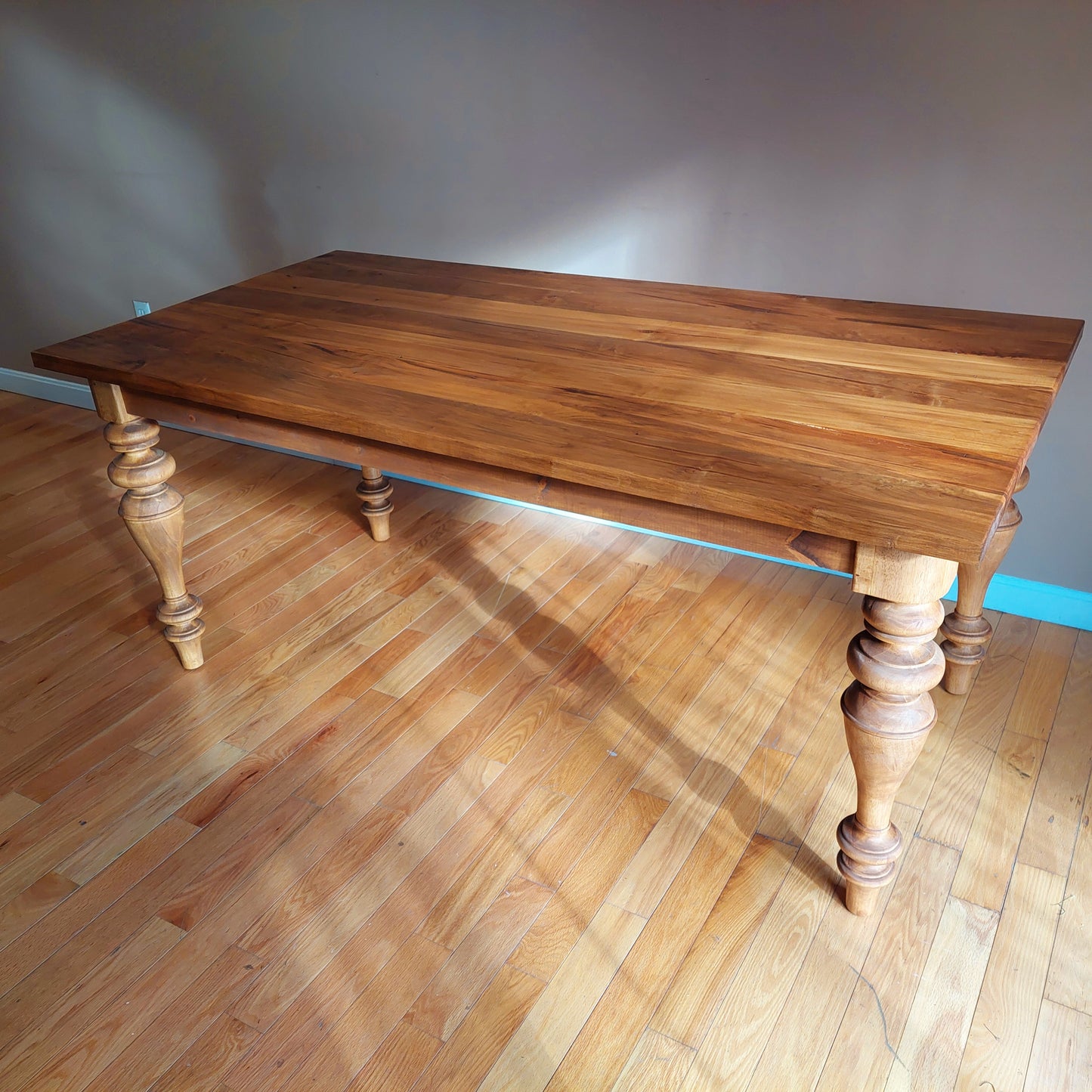 Custom Handcrafted - French Country Maple Dining Table