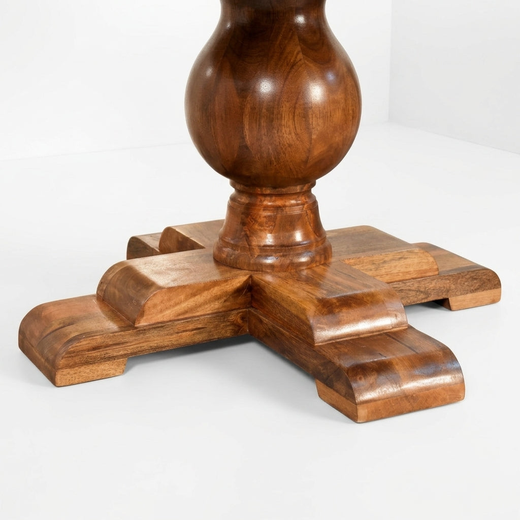 Custom Handcrafted - Belvedere Pedestal Table