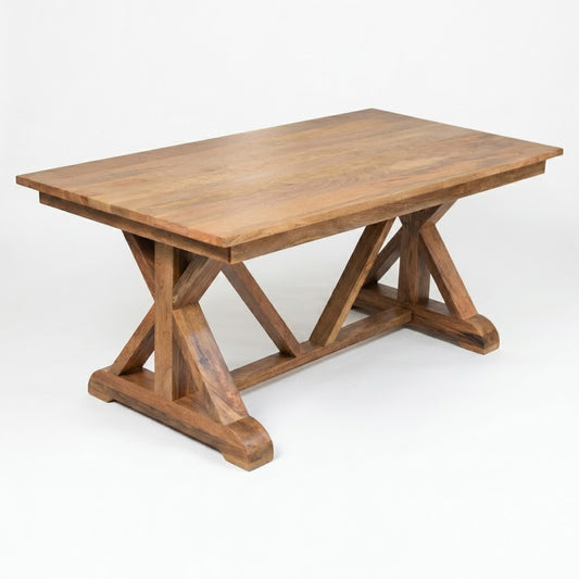 Custom Handcrafted - Jefferson Trestle Dining Table