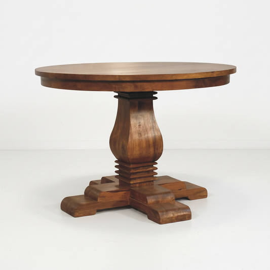 Custom Handcrafted - Ashmont Heirloom Pedestal Table