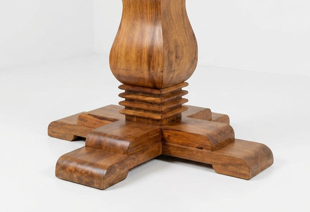 Custom Handcrafted - Ashmont Heirloom Pedestal Table