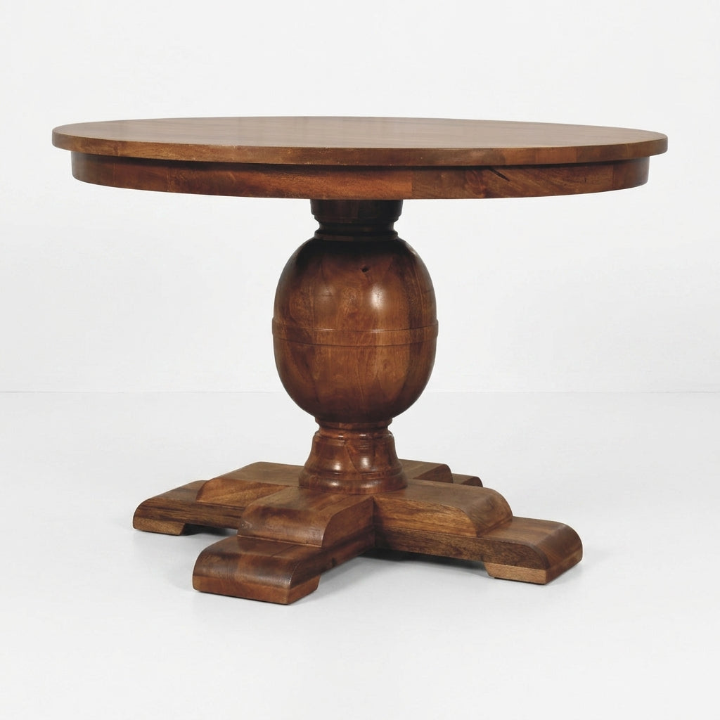 Custom Handcrafted - Belvedere Pedestal Table