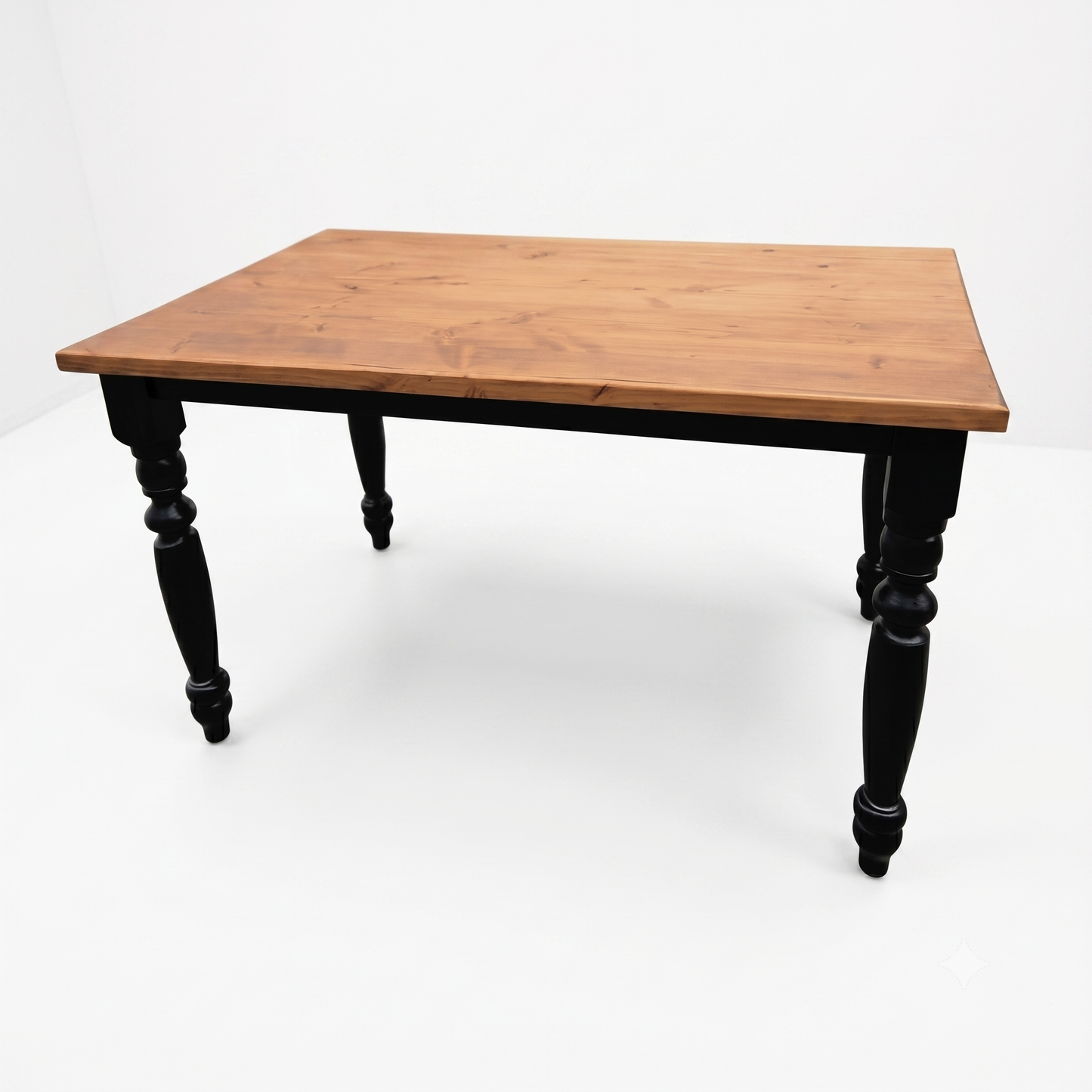 Custom Handcrafted - Country Pine Harvest Table