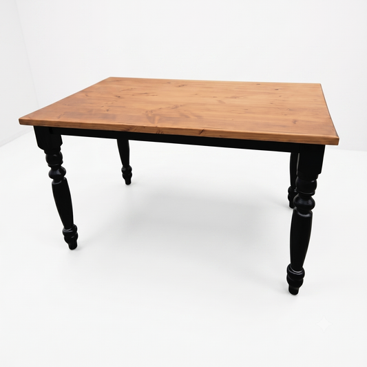 Custom Handcrafted - Country Pine Harvest Table