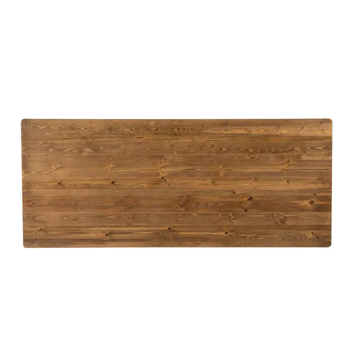 Solid Wood Trestle Table - 3 Day Rental