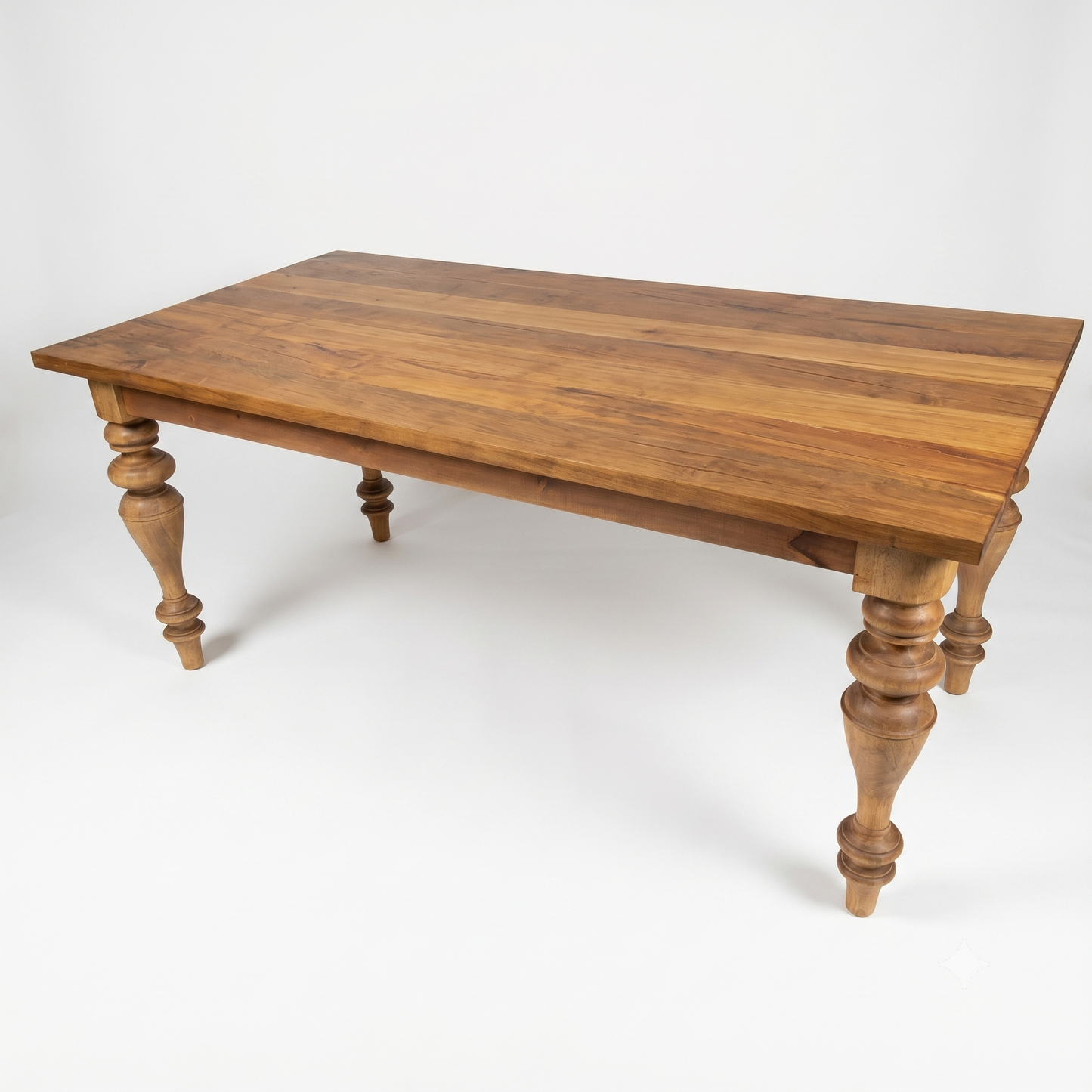 Custom Handcrafted - French Country Maple Dining Table