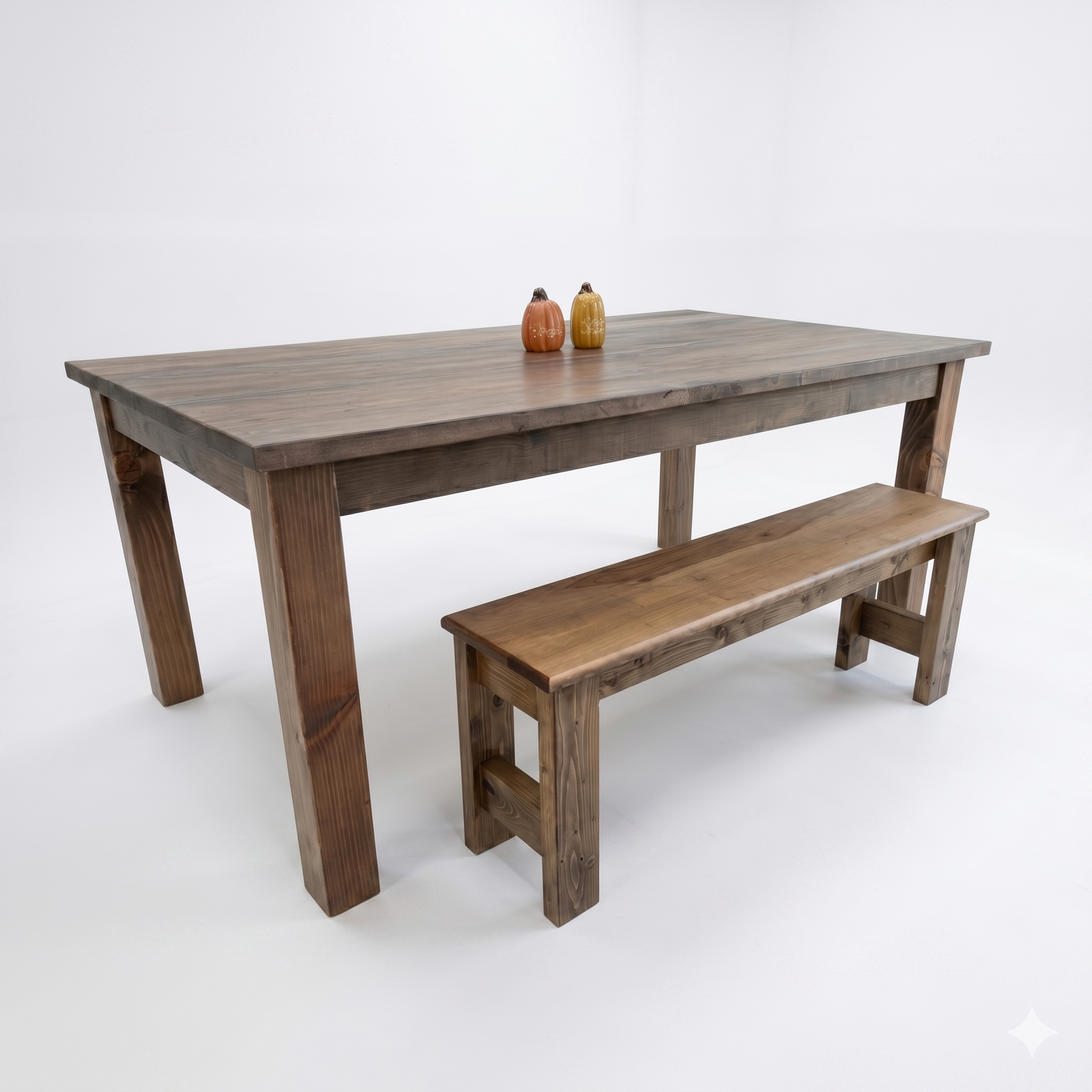 Custom Handcrafted - Maple Harvest Farm Table