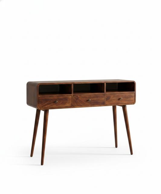 Preowned - Chestnut Open Console Table