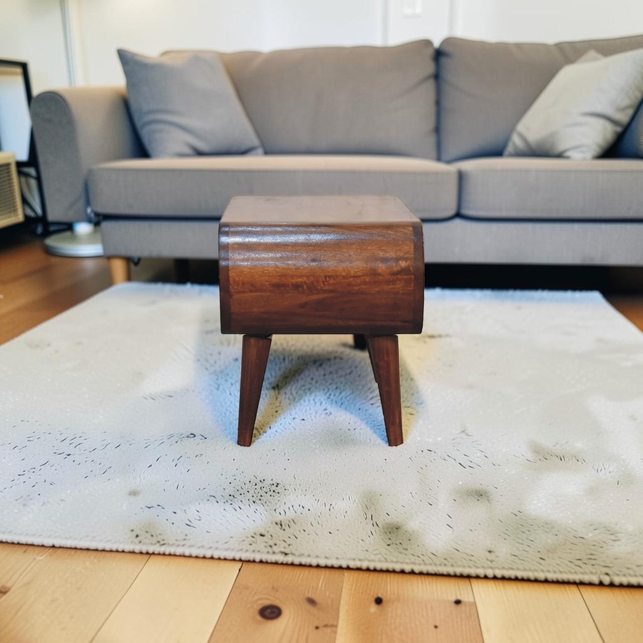 Sculpted Open Style Artisan Coffee Table