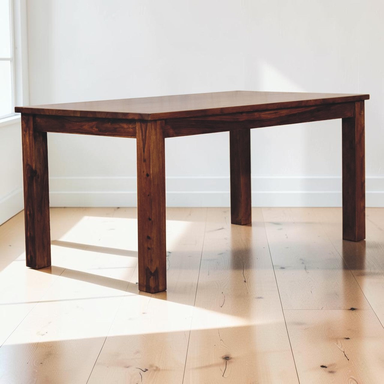 Custom Rustic Chestnut Dining Table