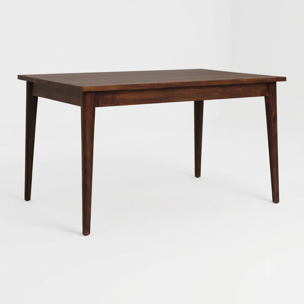 Custom Handcrafted - Scandinavian Chestnut Dining Table