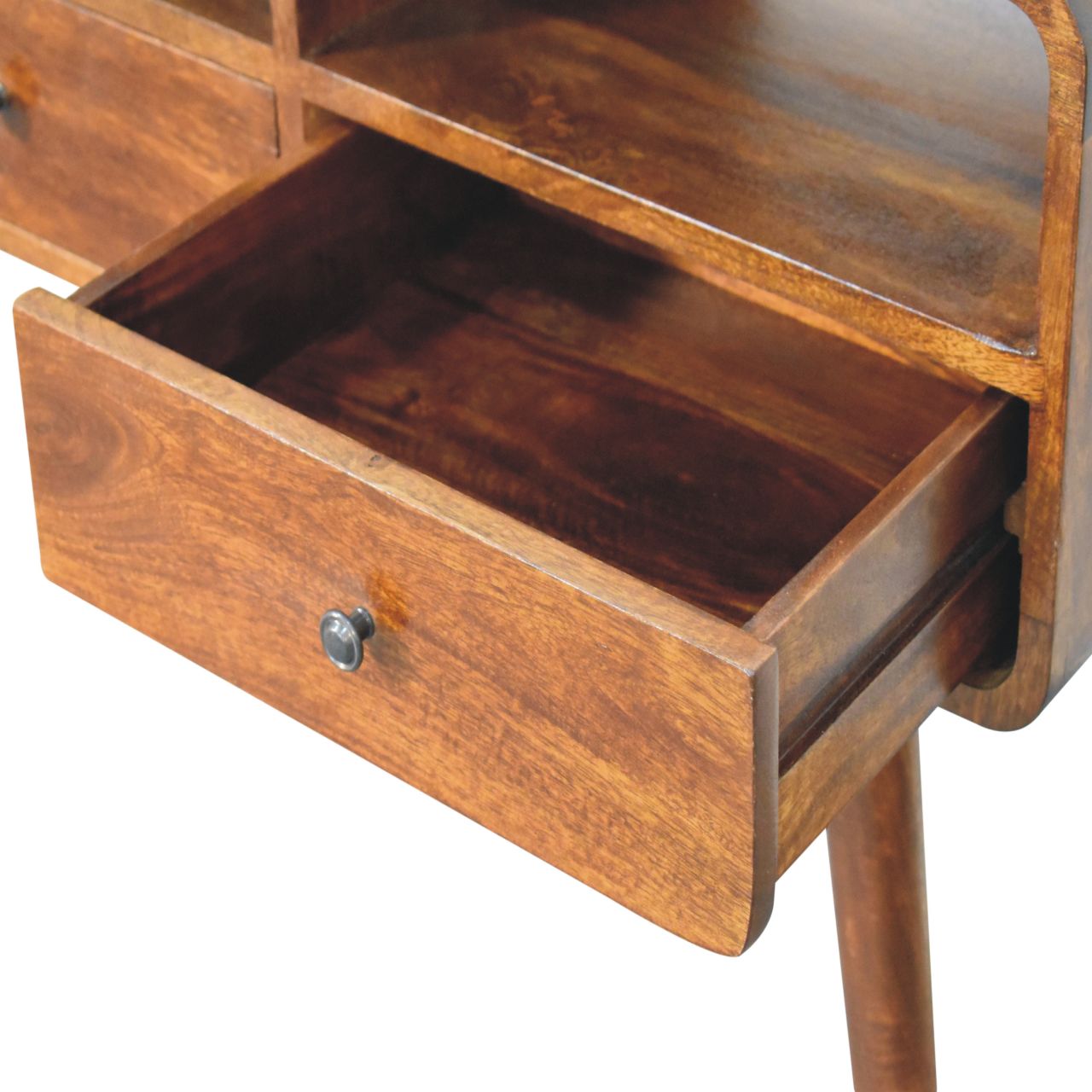 Preowned - Chestnut Open Console Table